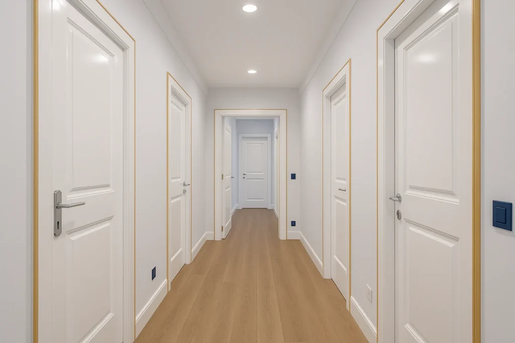 Puertas interior lacadas blancas instalación profesional Madrid Norte